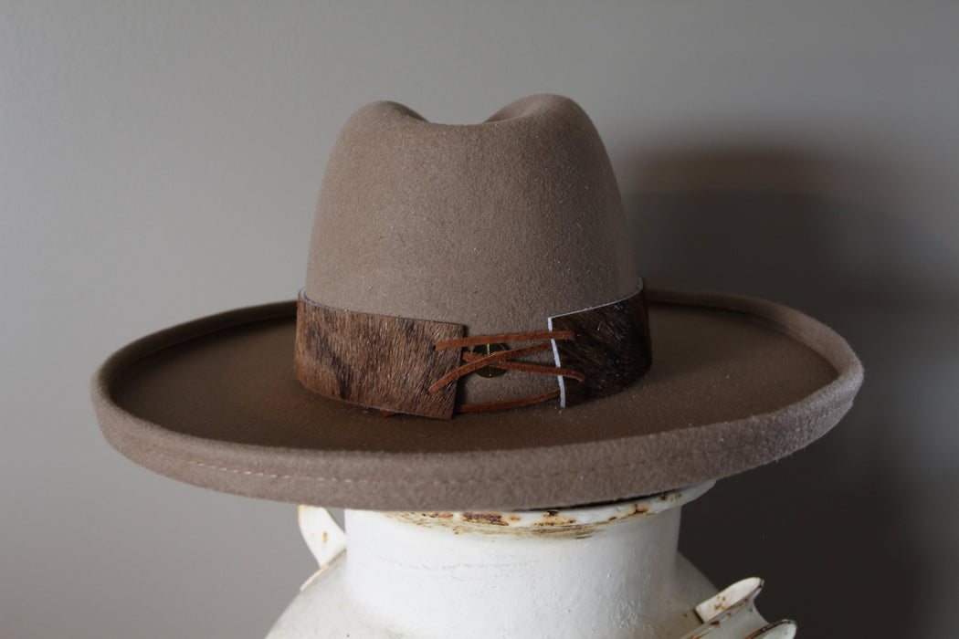 Cowhide Hat Band #17